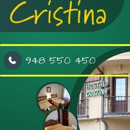 Hostal Cristina Estella Esterno foto